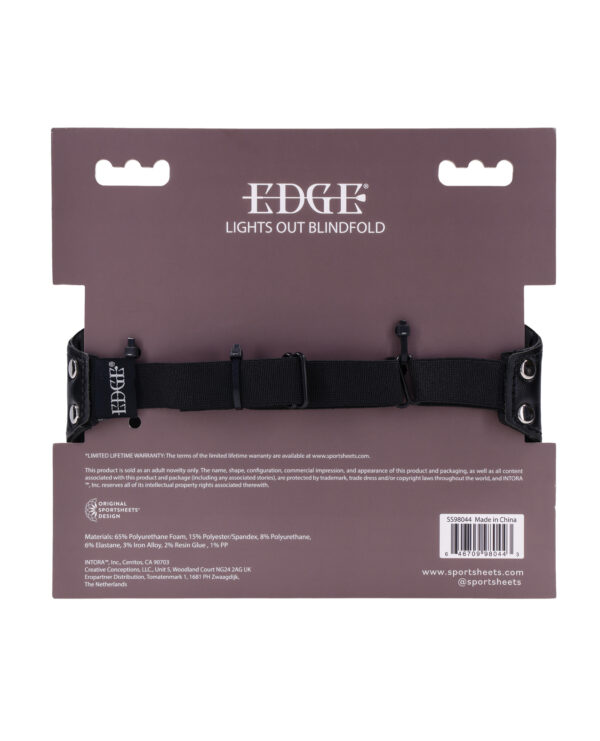 Edge Lights Out Blindfold - Black - Image 5