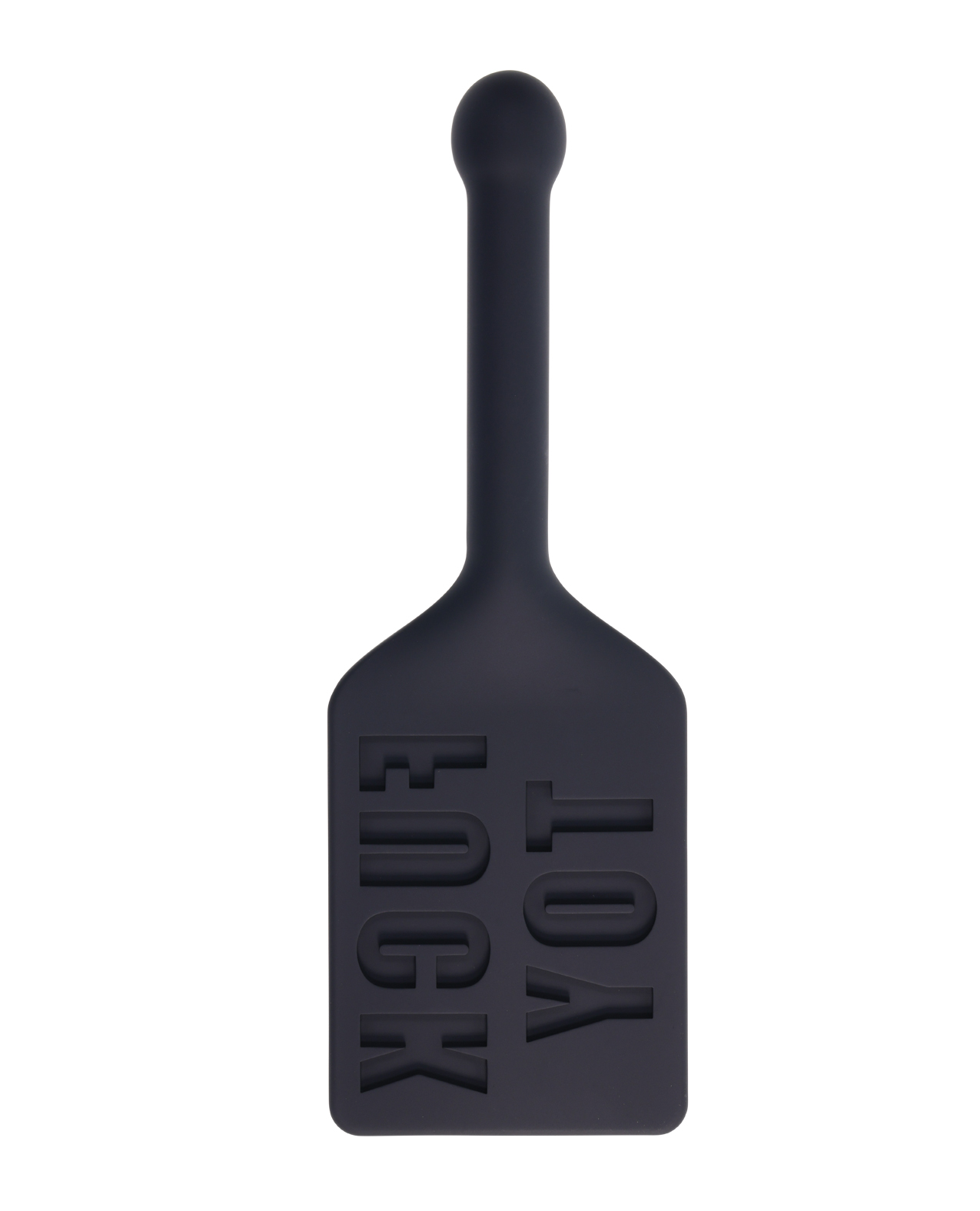 Edge FUCK TOY Silicone Paddle - Black - Image 2