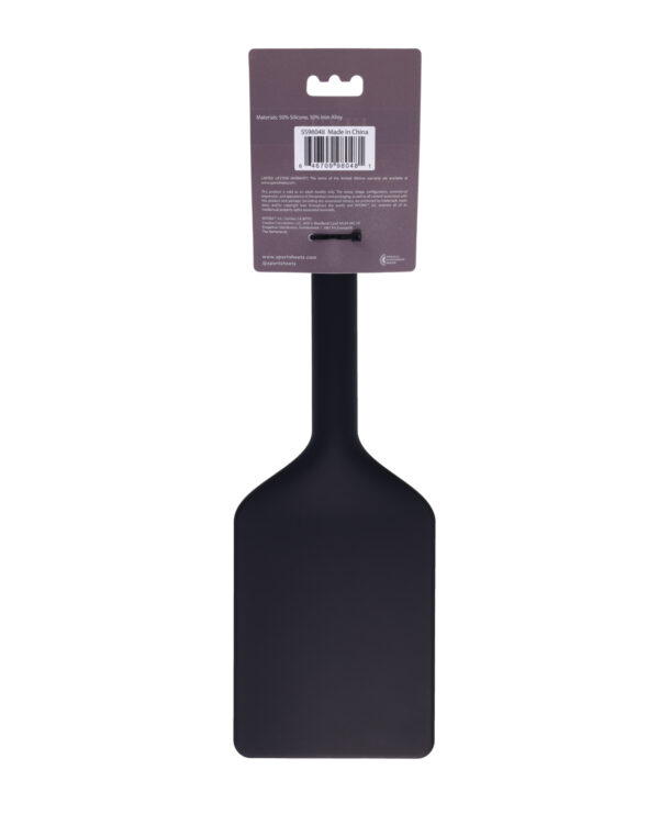 Edge FUCK TOY Silicone Paddle - Black - Image 5