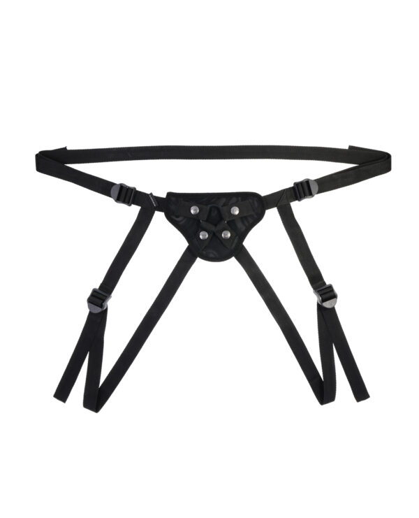 Sportsheets Velvet Noir Strap-On - Black - Image 2