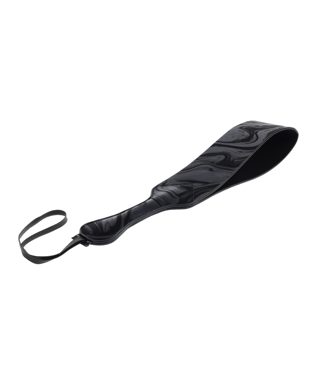 Sportsheets Velvet Noir Loop Paddle - Black - Image 4