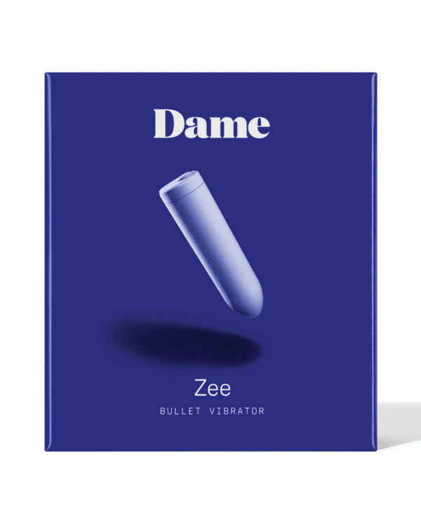 Dame Zee Bullet Vibrator - Periwinkle - Image 2