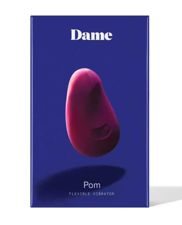 Dame Pom Flexible Vibrator - Plum - Image 3