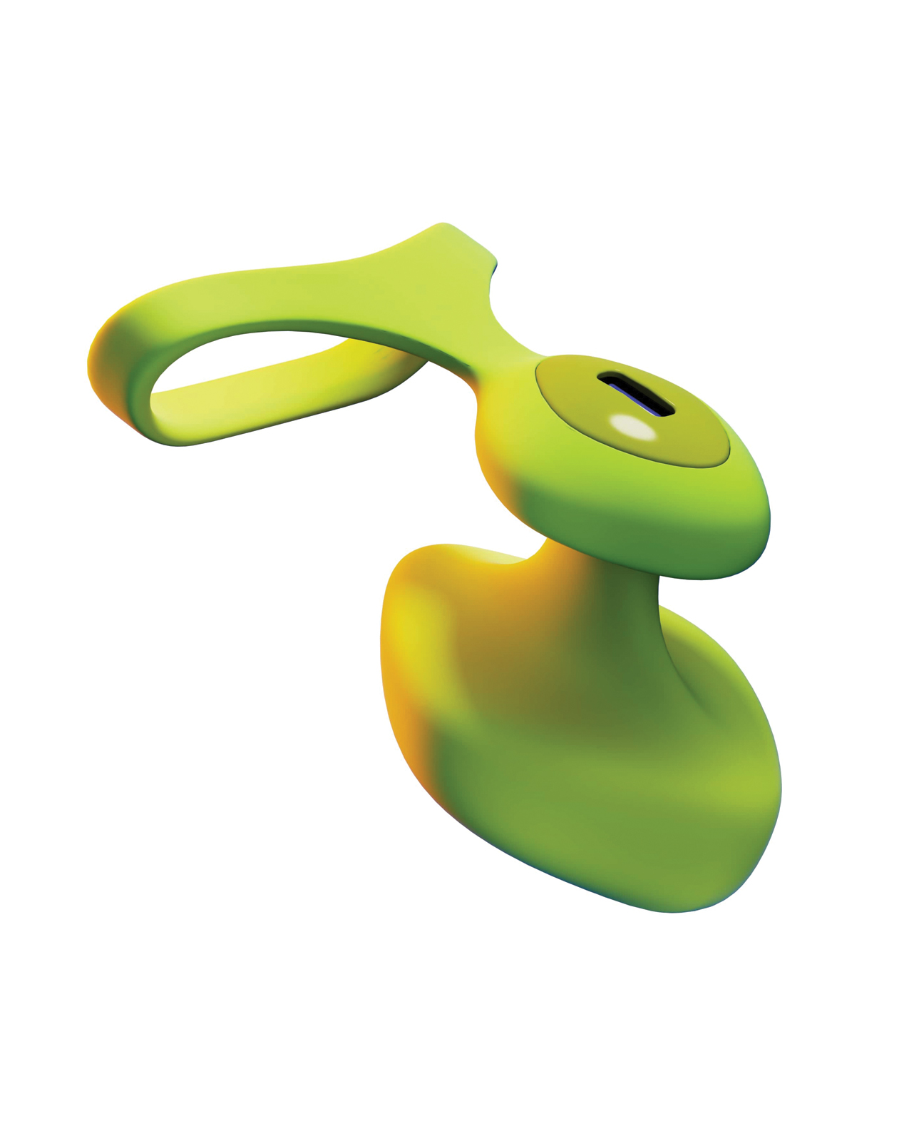 Dame Fin 2.0 Finger Vibrator - Citrus - Image 2