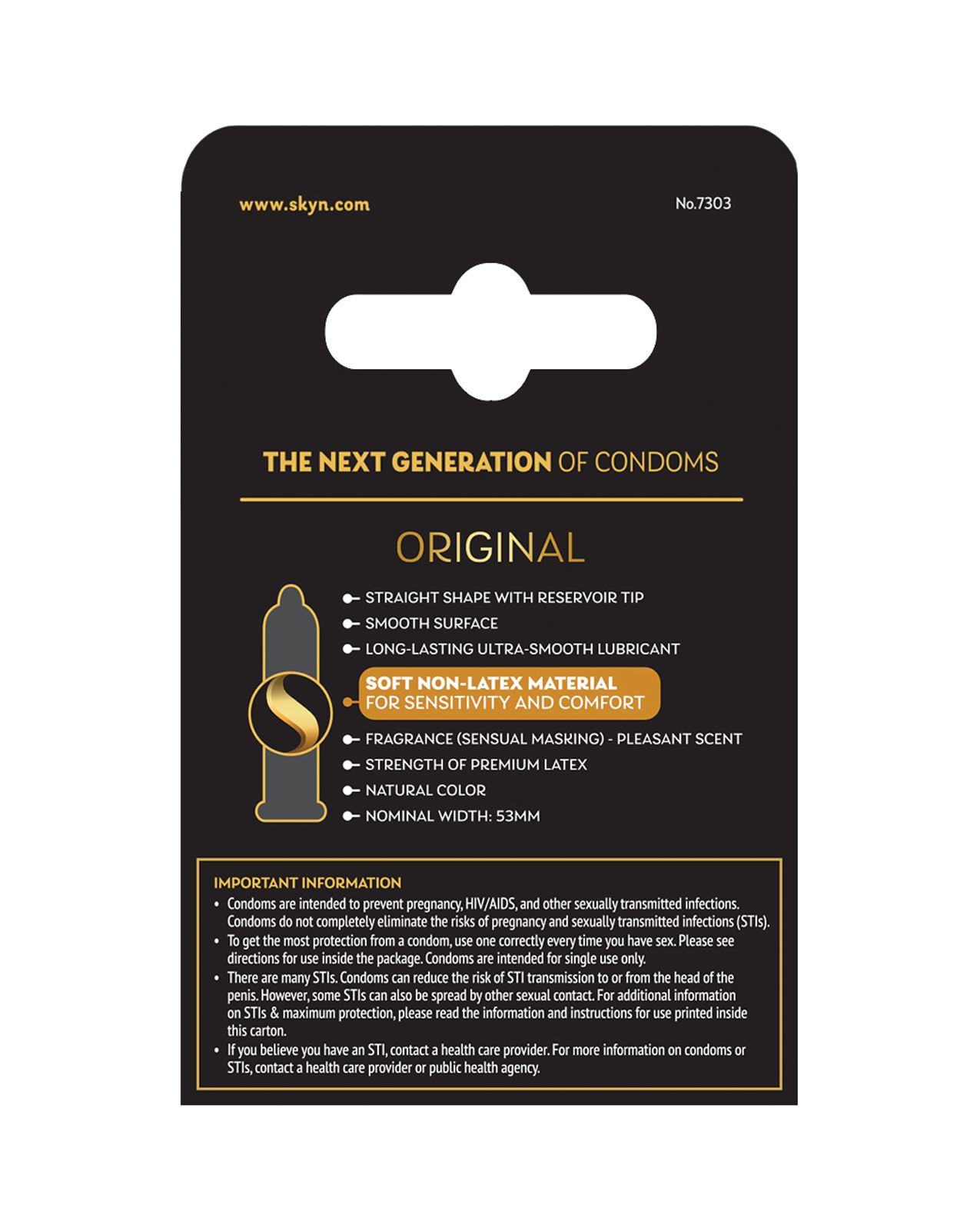 Lifestyles SKYN Original Condoms -  Box of 3 - Image 3