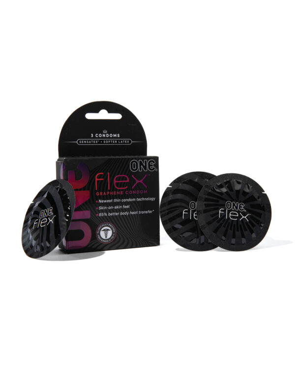 One Flex Ultra-Thin Condoms - Pack of 3 - Image 2