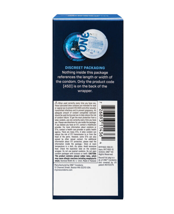 My One Super Snug Condoms - Pack of 10 - Image 4