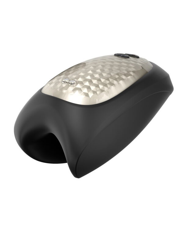 Man Wand Heat and Vibration Pulsion - Black - Image 2