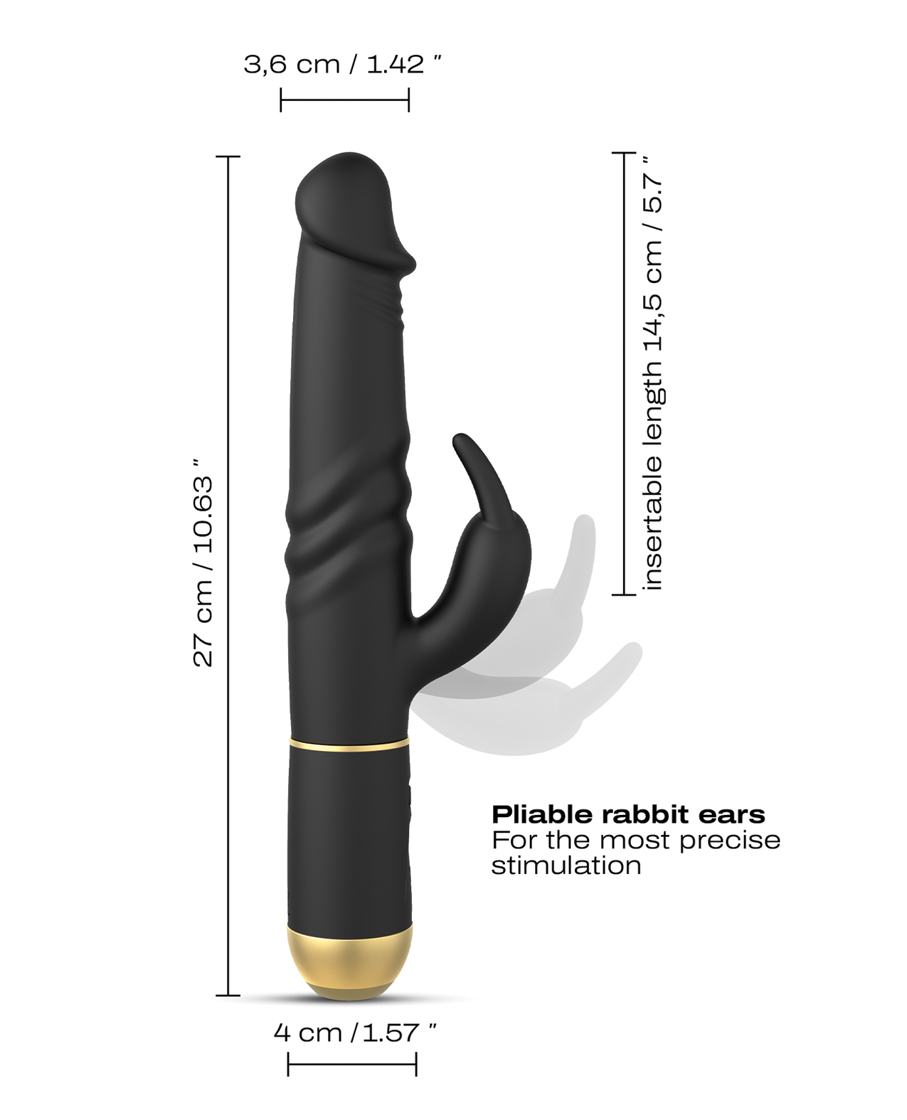 Dorcel Thrusting & Spinning Furious Rabbit 2.0 - Black - Image 5