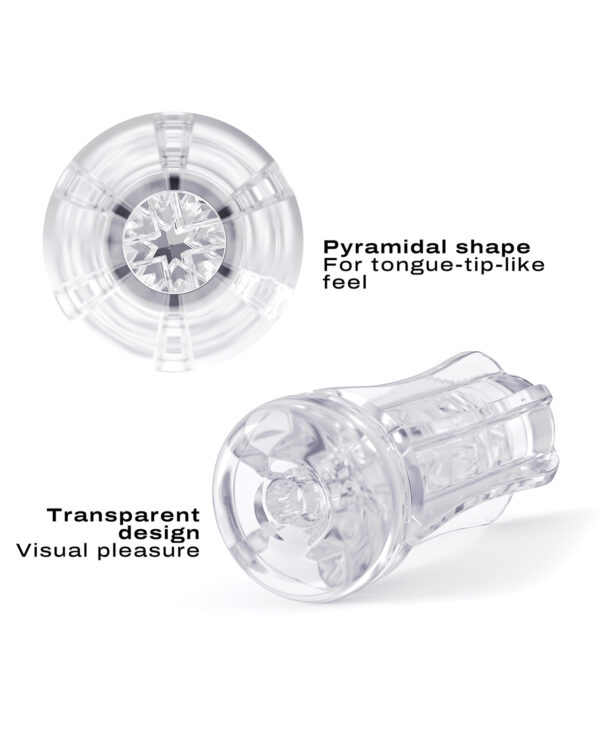 Dorcel Deep Blow Extreme Sleeve - Clear - Image 3