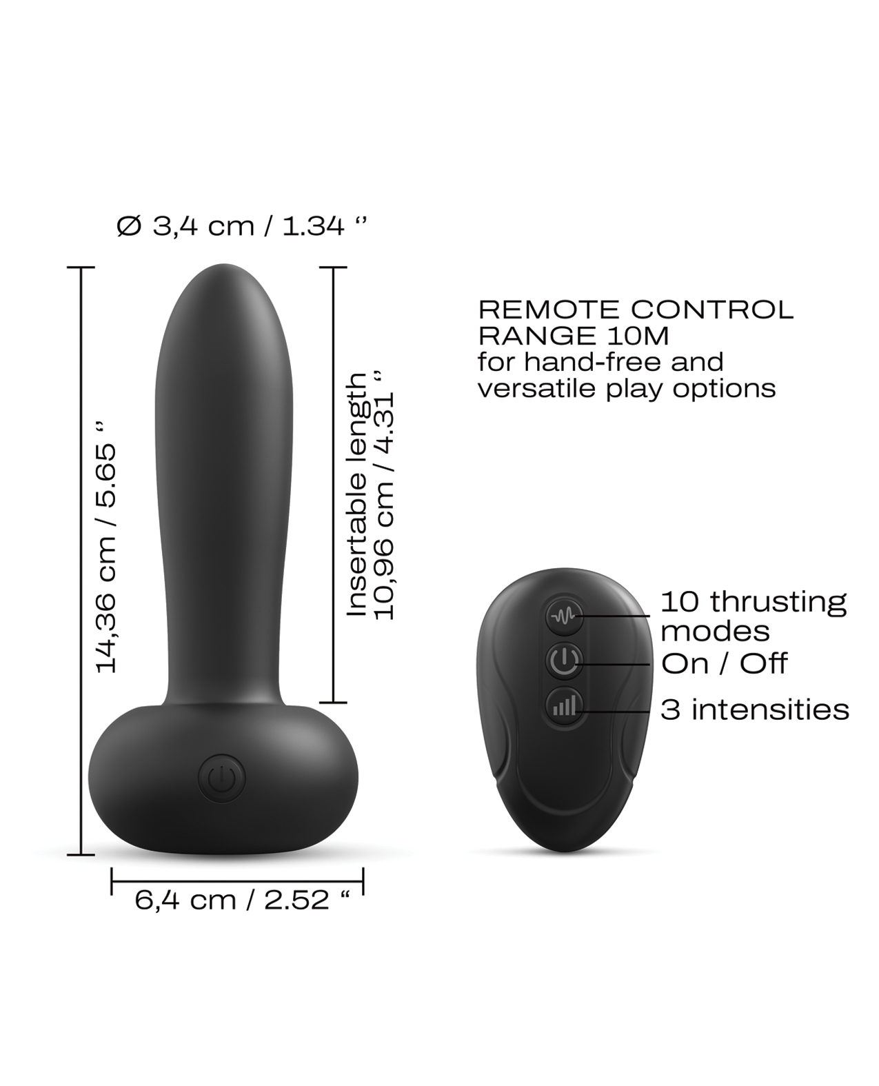 Dorcel Deep Thrust - Black - Image 4