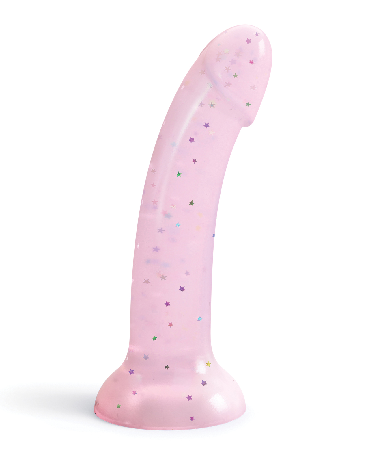 Love to Love Curved Suction Cup Dildolls Starlight - Pink - Image 2