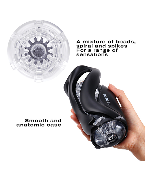 Dorcel Deep Blow Masturbator - Black - Image 3