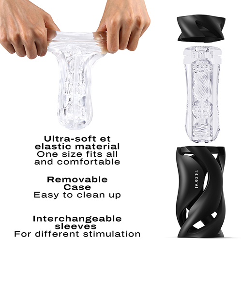 Dorcel Deep Blow Masturbator - Black - Image 4