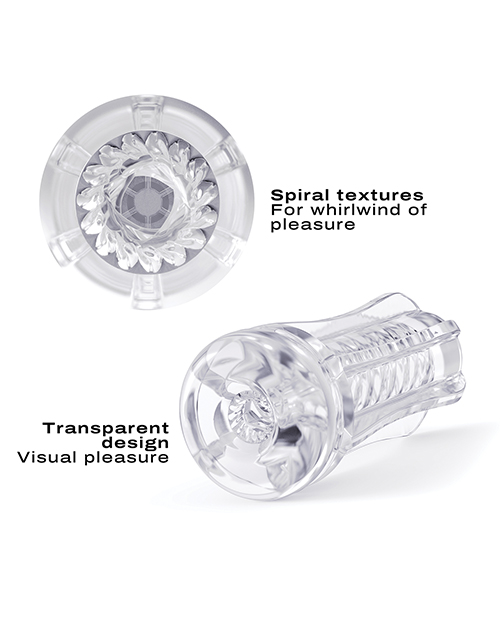 Dorcel Deep Blow Tornado Sleeve - Clear - Image 3