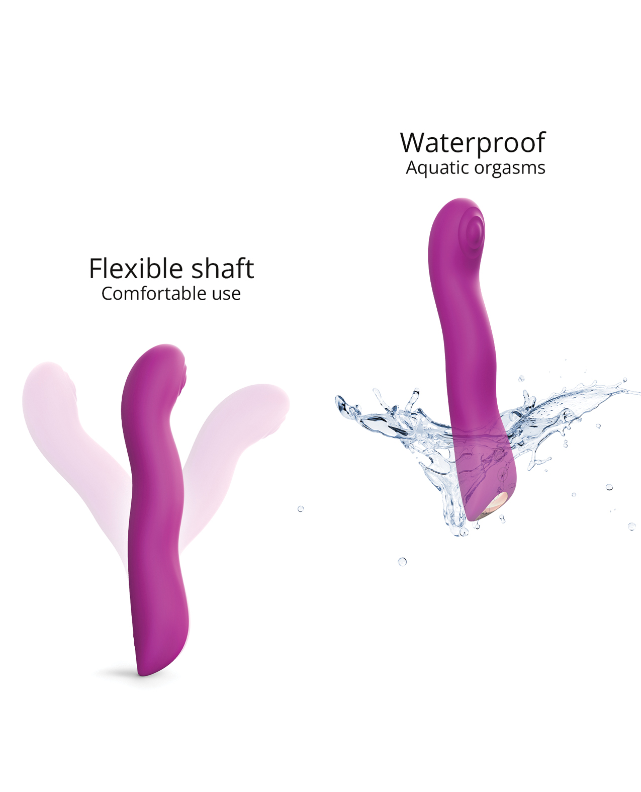 Love to Love Swap Tapping Vibrator - Sweet Orchid - Image 4