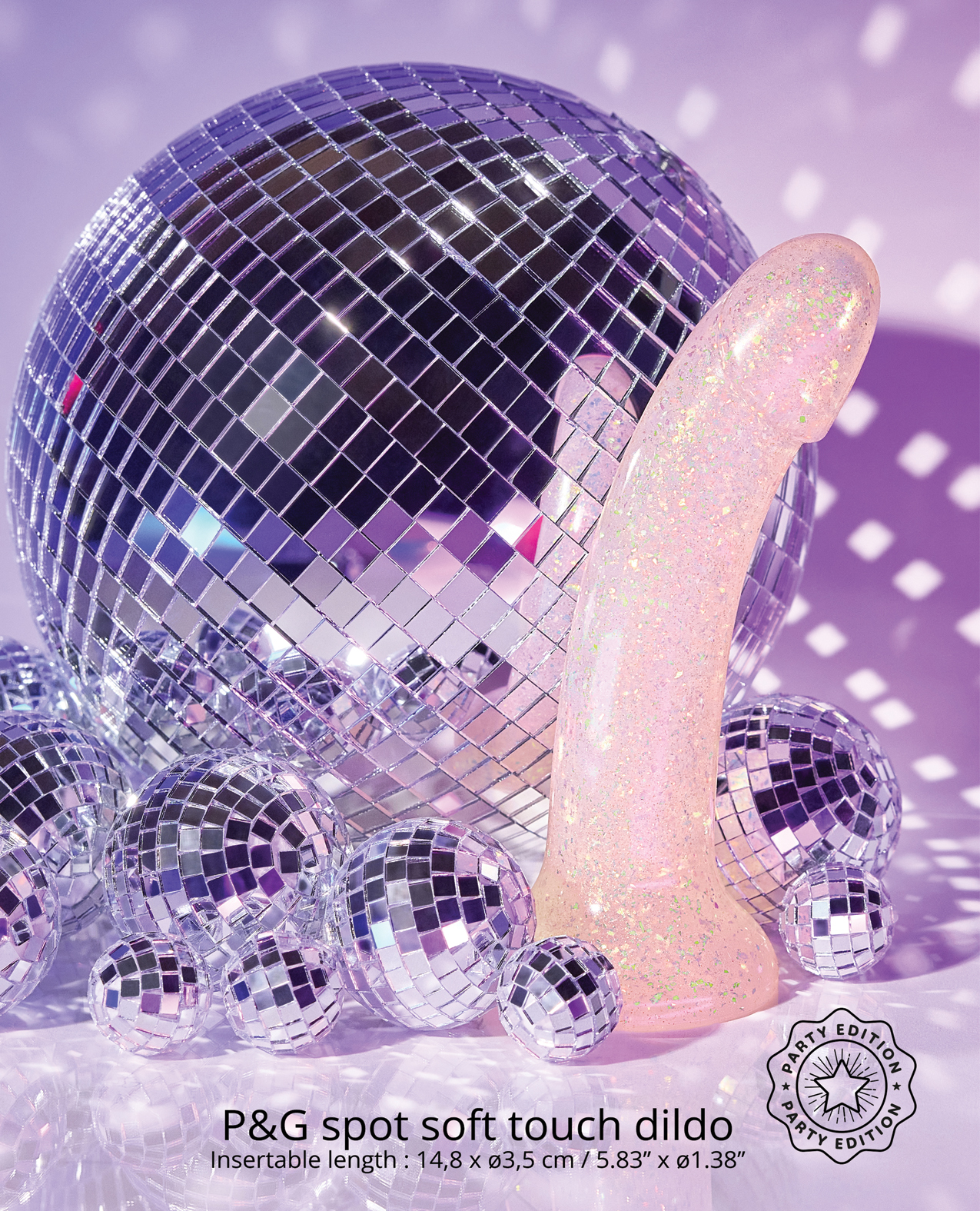 Love to Love Curved Suction Cup 24k Gold Dildolls Extravaganza - Gold - Image 3