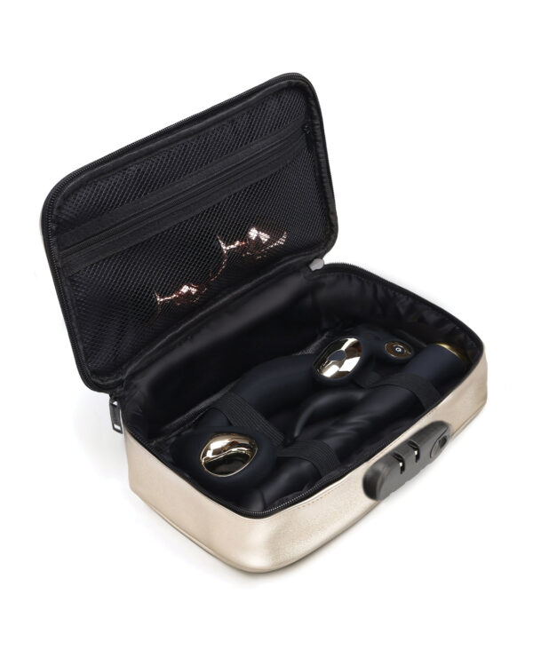 Dorcel Lockable Discreet Box - Luxury Gold - Image 3