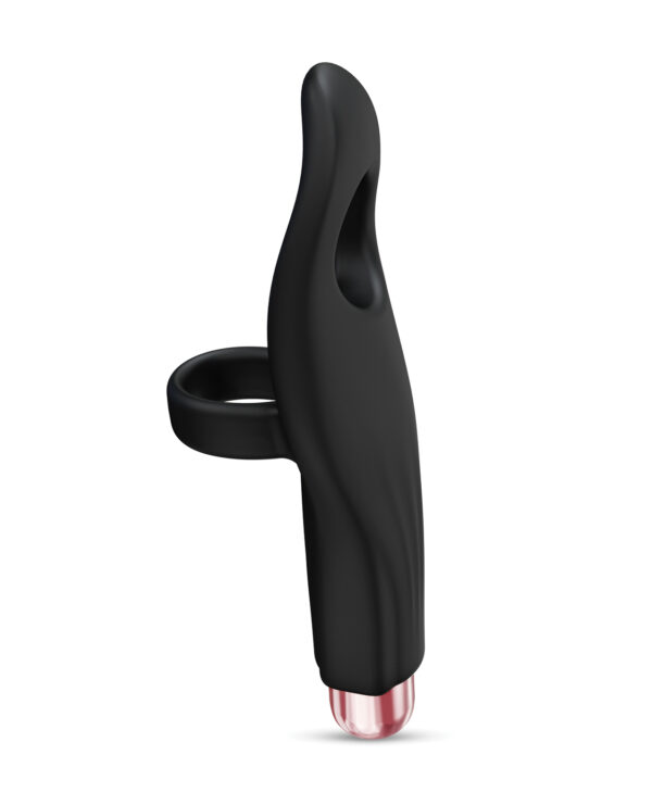 Love to Love Tickle Me Finger Vibe - Black Onyx - Image 2