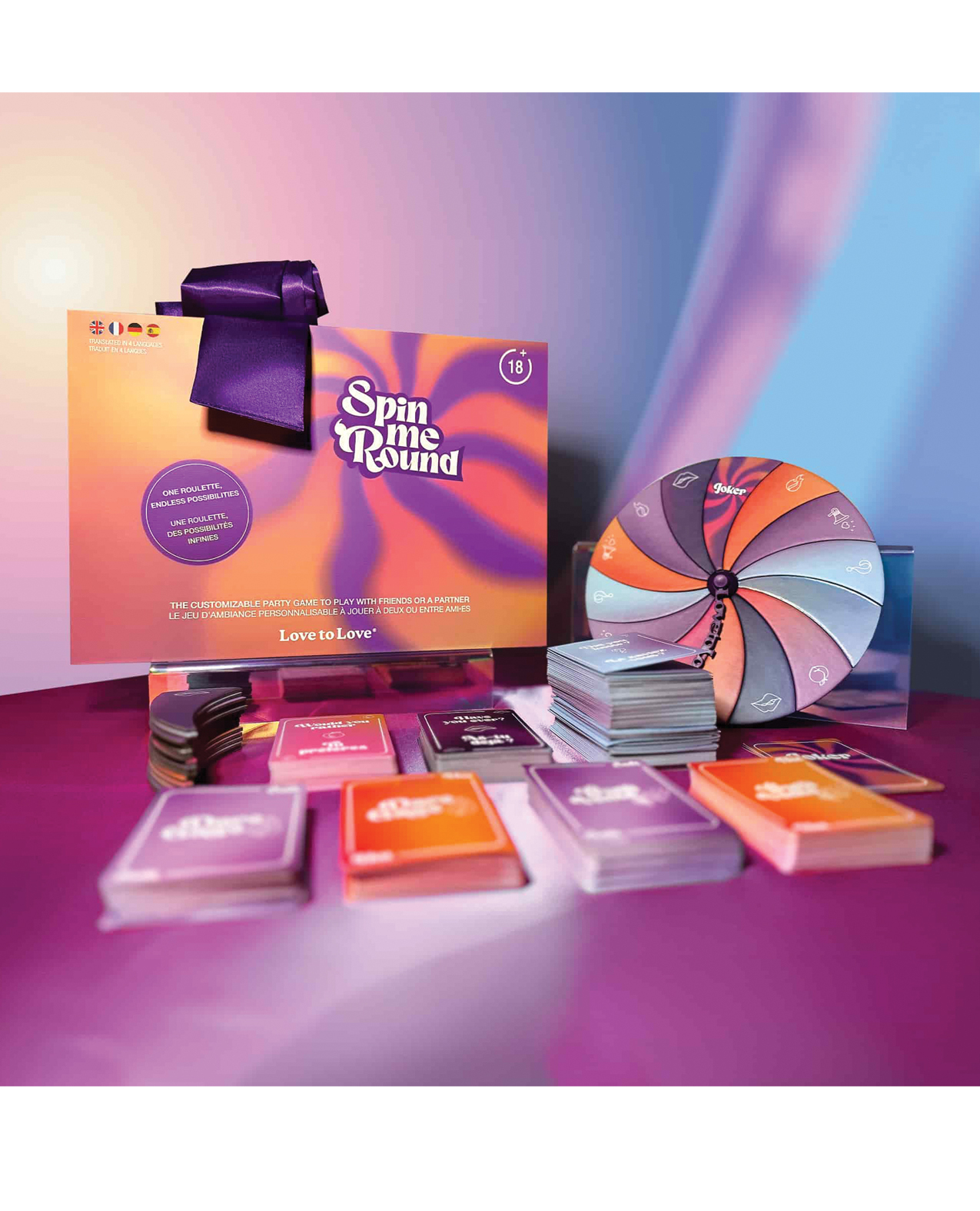 Love to Love Spin Me Round Changeable Game - Image 2