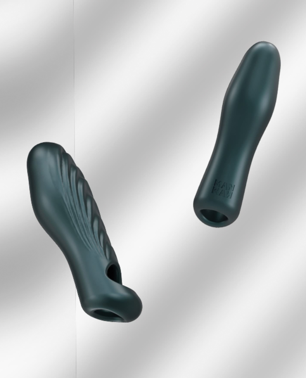 Manwan RYZER Penis Sleeve - Pine Gray - Image 2