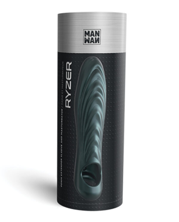 Manwan RYZER Penis Sleeve - Pine Gray - Image 5