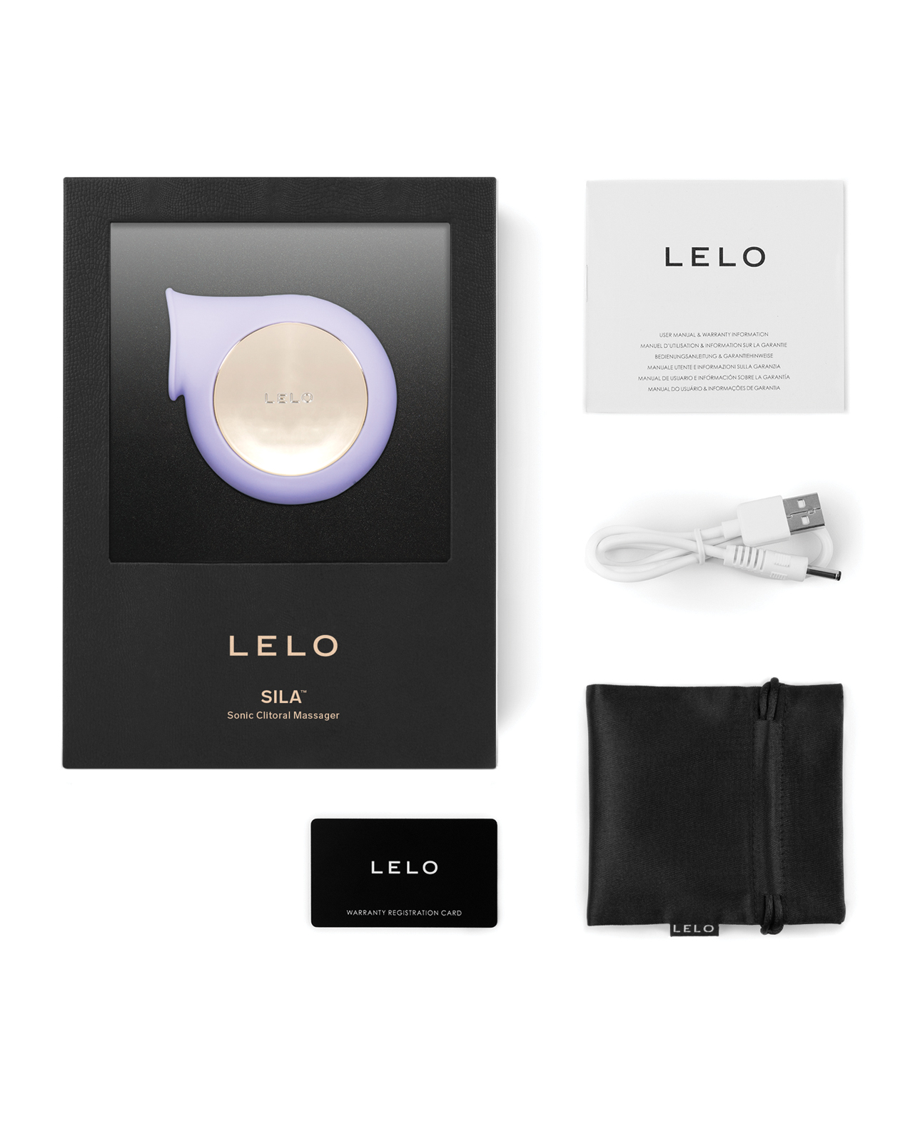 LELO Sila Sonic Clitoral Massager - Lilac - Image 4