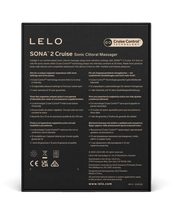 LELO Sona 2 Cruise - Purple - Image 5