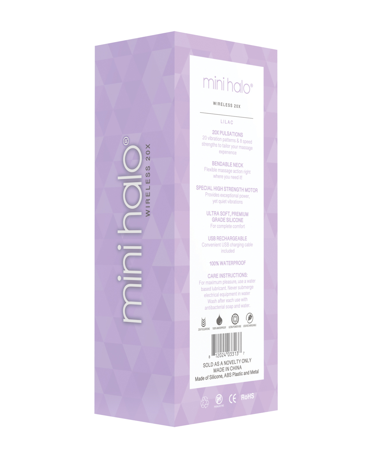 Mini Halo Wireless 20x Wand - Lilac - Image 2