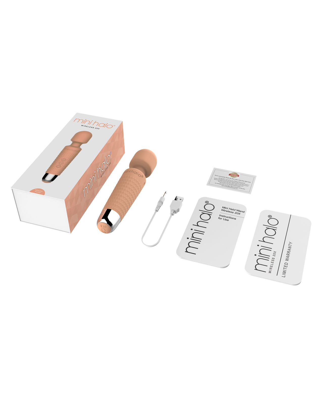 Mini Halo Wireless 20x Wand - Peach Fuzz - Image 4