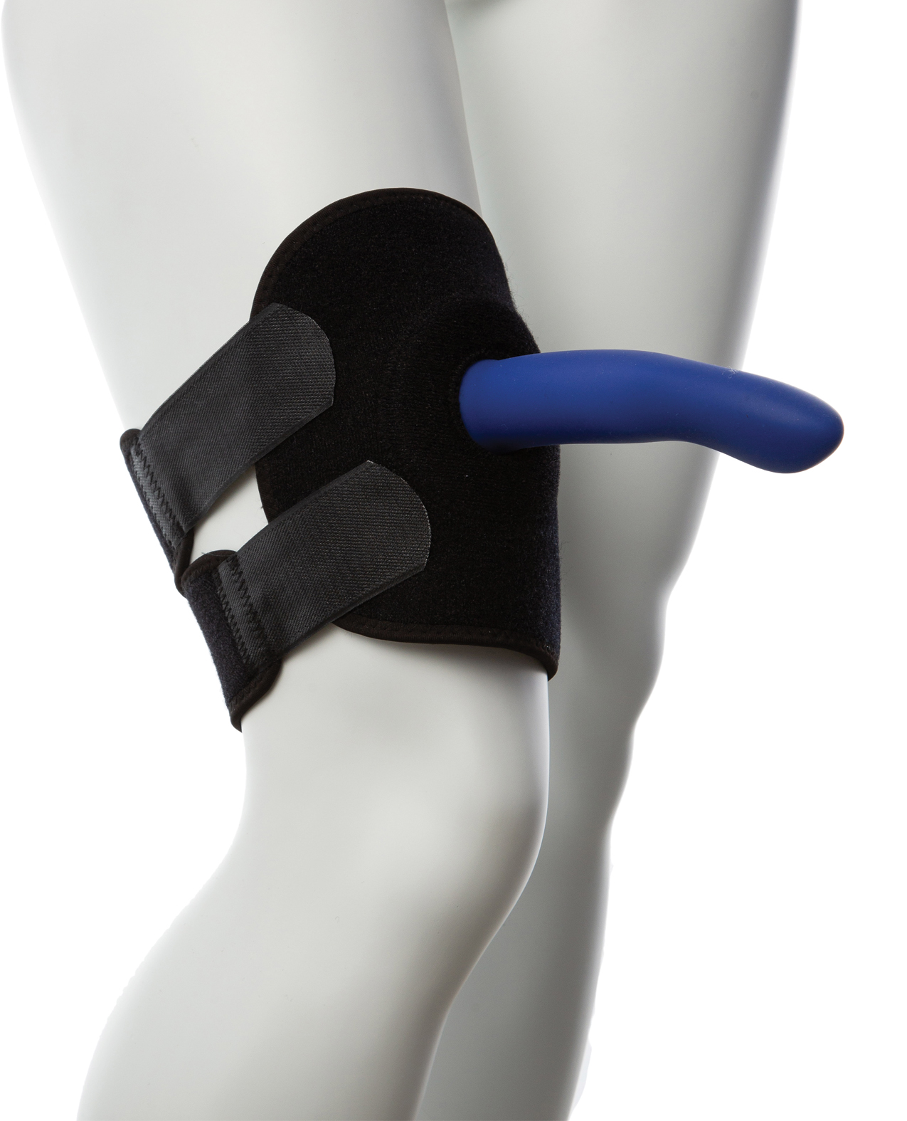 Gender Fluid Thigh Rider Strap On Harness - S-L Black - Image 3