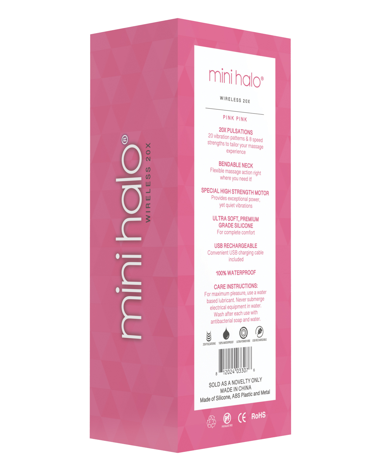 Mini Halo Wireless 20x Wand - Pink Pink - Image 2