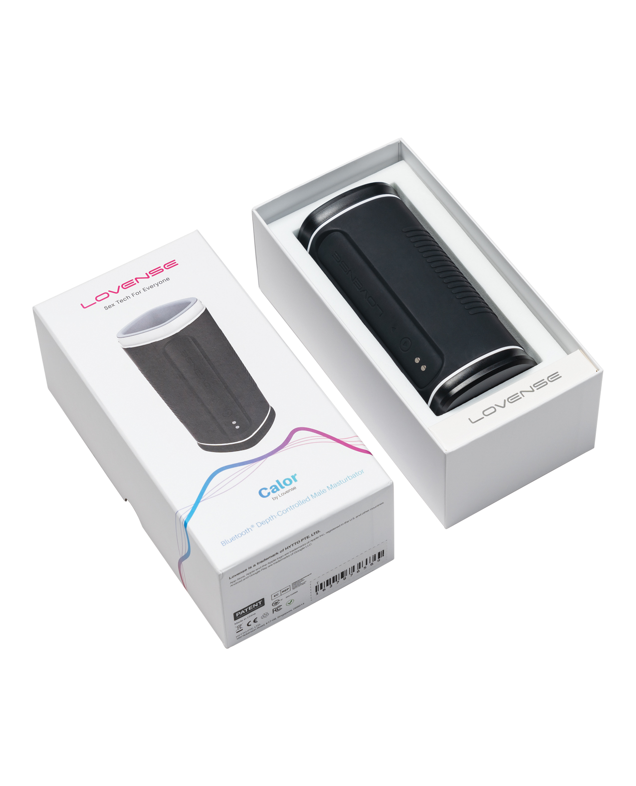 Lovense Calor Compact Heating Masturbator - Black - Image 4
