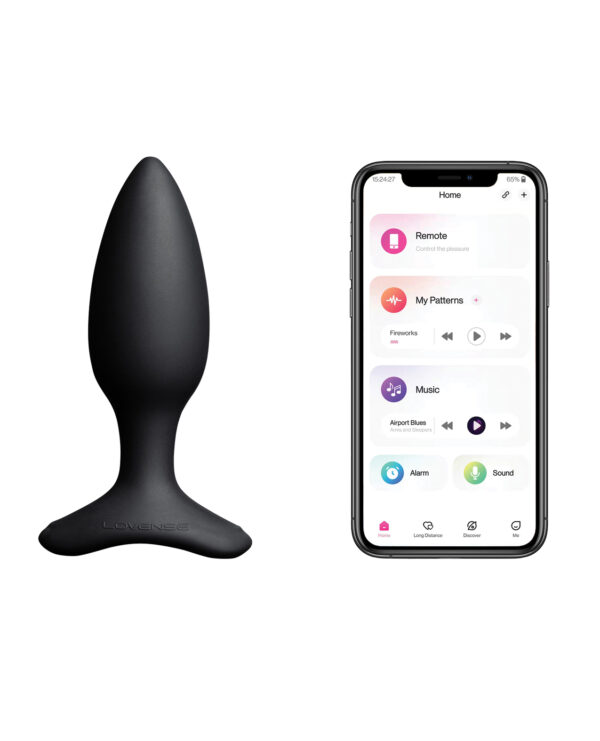 Lovense Hush 2 1.5" Butt Plug - Black - Image 5