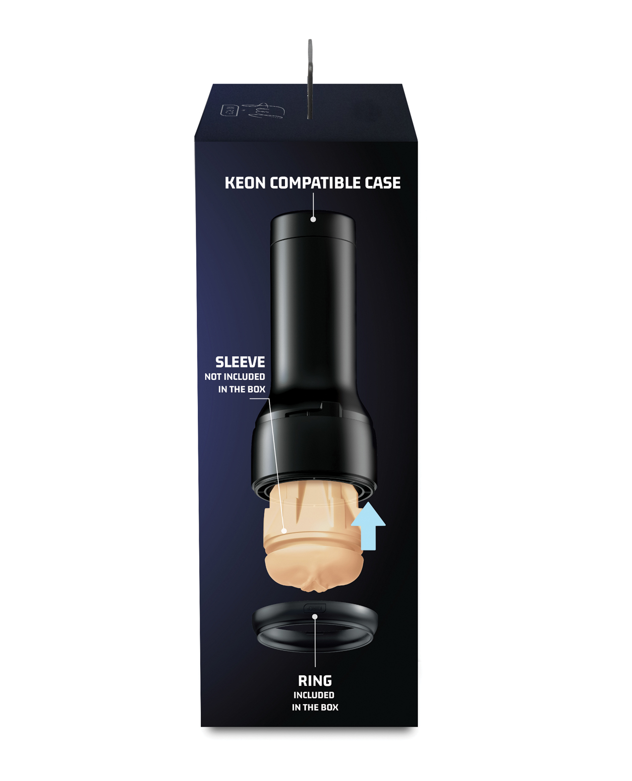 Kiiroo Keon Compatible Empty Case - Black - Image 2