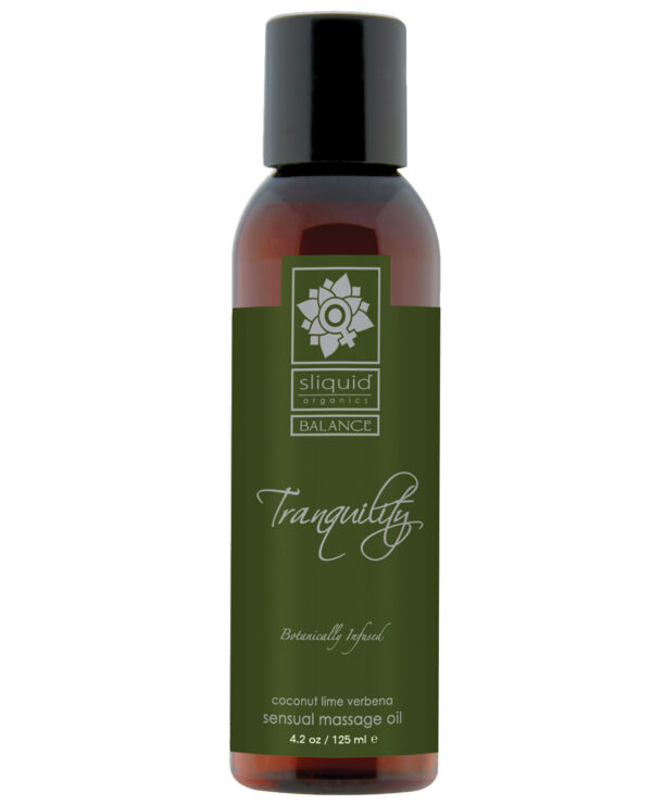 Sliquid Organics Massage Oil - 4.2 oz Tranquility