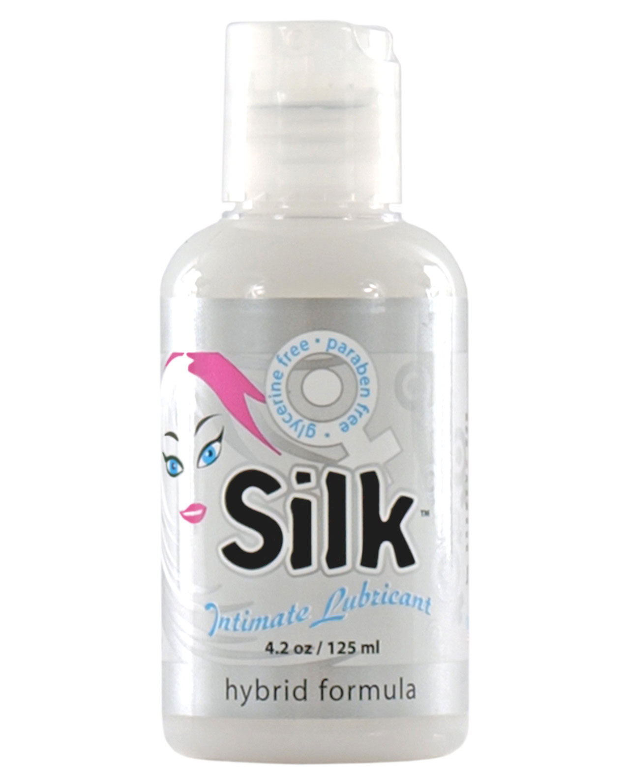 Sliquid Silk Hybrid Lube Glycerine & Paraben Free - 4.2 oz