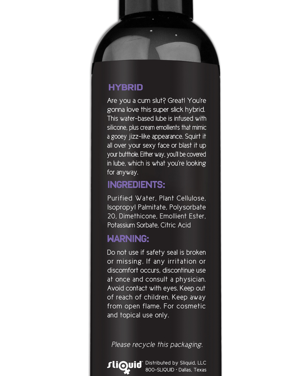 Ride BodyWorx Silk Hybrid Lubricant - 2 oz - Image 2