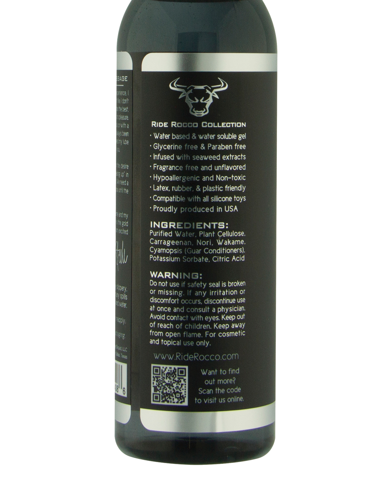 Ride Rocco Water Based - 4 oz - Image 2