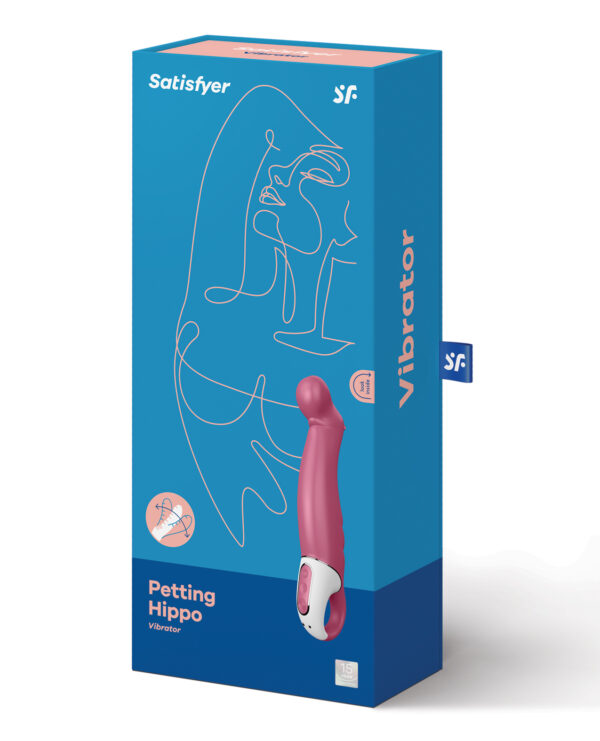 Satisfyer Vibes Petting Hippo - Fuchsia - Image 5