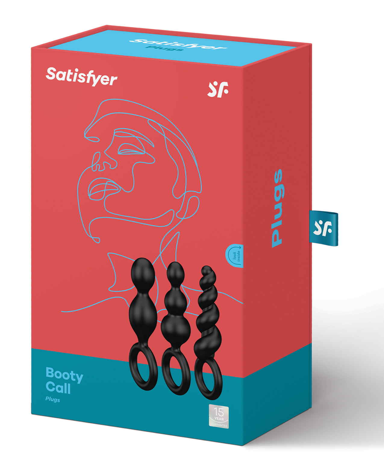 Satisfyer Booty Call Plugs - Set of 3 Black - Image 4