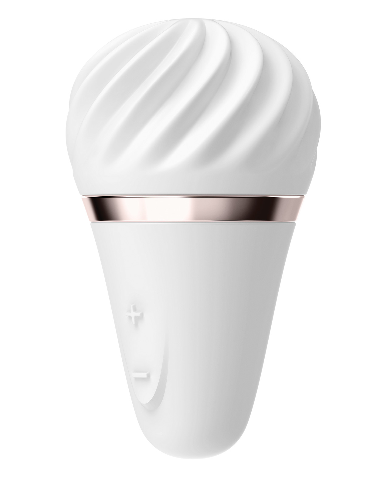 Satisfyer Little Wand - White/Gold - Image 2