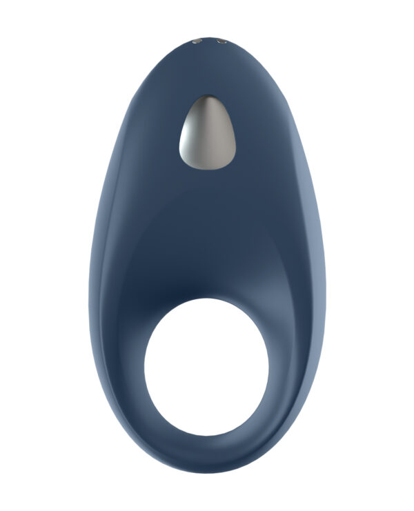 Satisfyer Mighty One Ring w/App - Blue - Image 2
