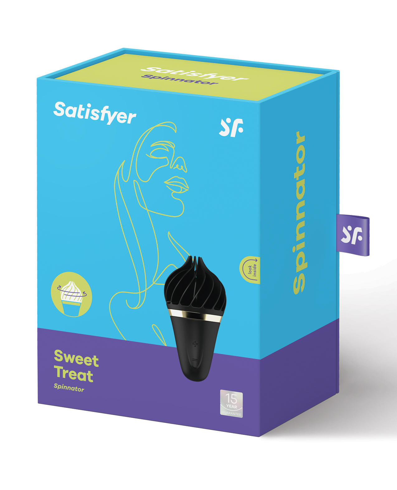 Satisfyer Sweet Treat - Black/Gold - Image 5