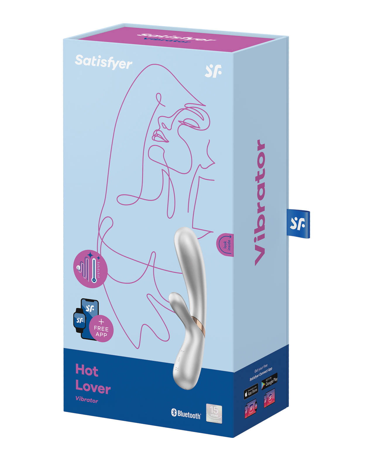 Satisfyer Hot Lover - Silver - Image 5