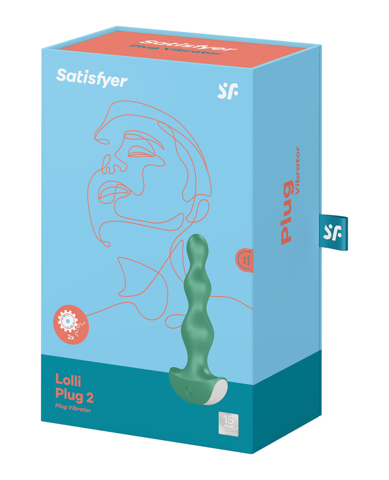 Satisfyer Lolli Plug 2 - Ice Blue - Image 5