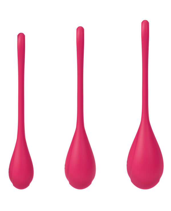 Satisfyer Yoni Power 1 Balls Training Set - Red - Image 2