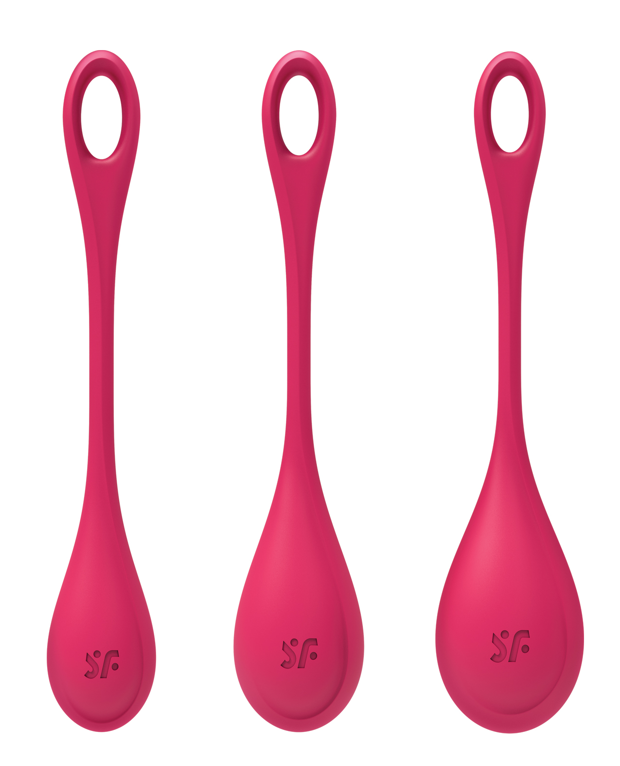 Satisfyer Yoni Power 1 Balls Training Set - Red - Image 4