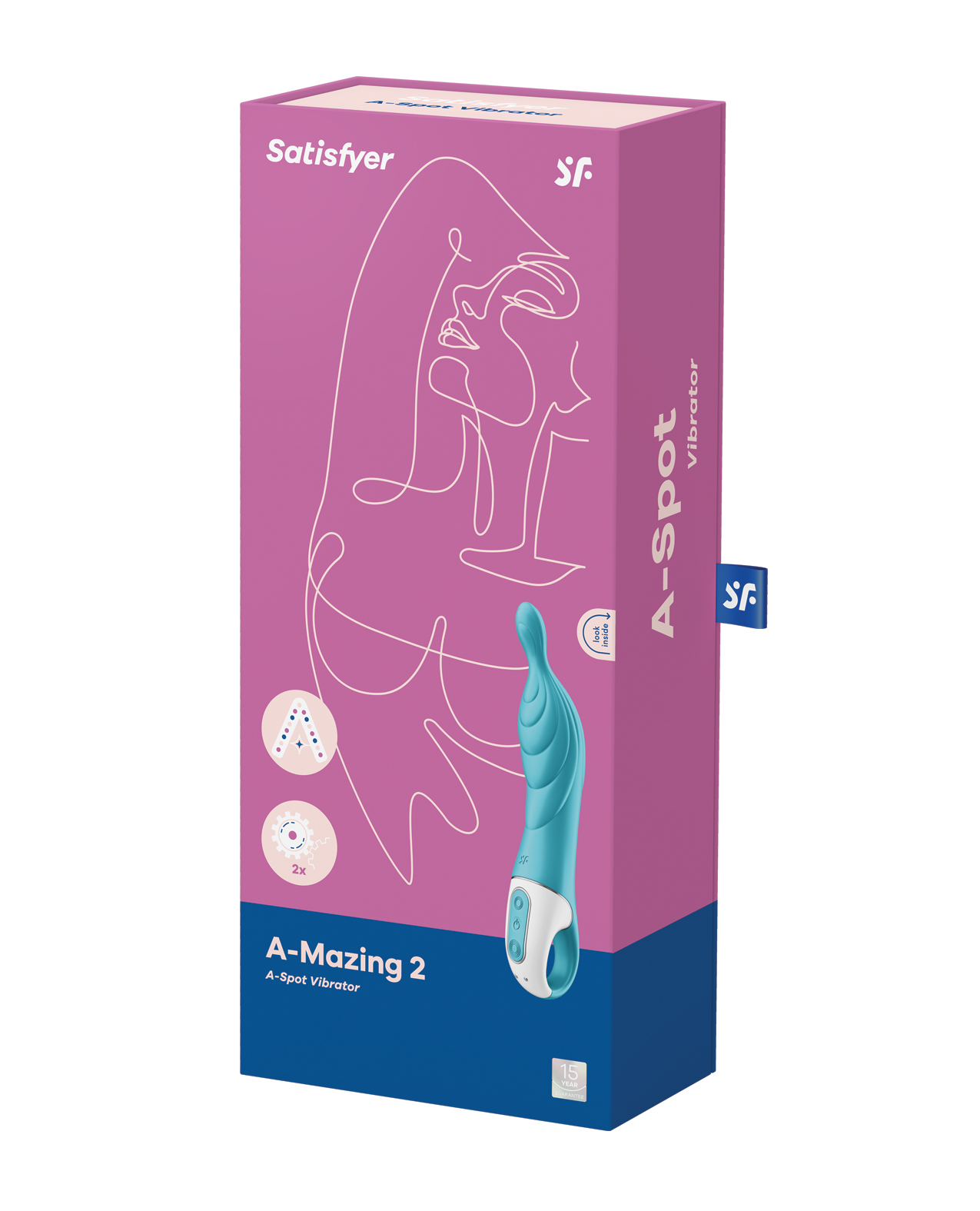 Satisfyer A-Mazing 2 - Turquoise - Image 5