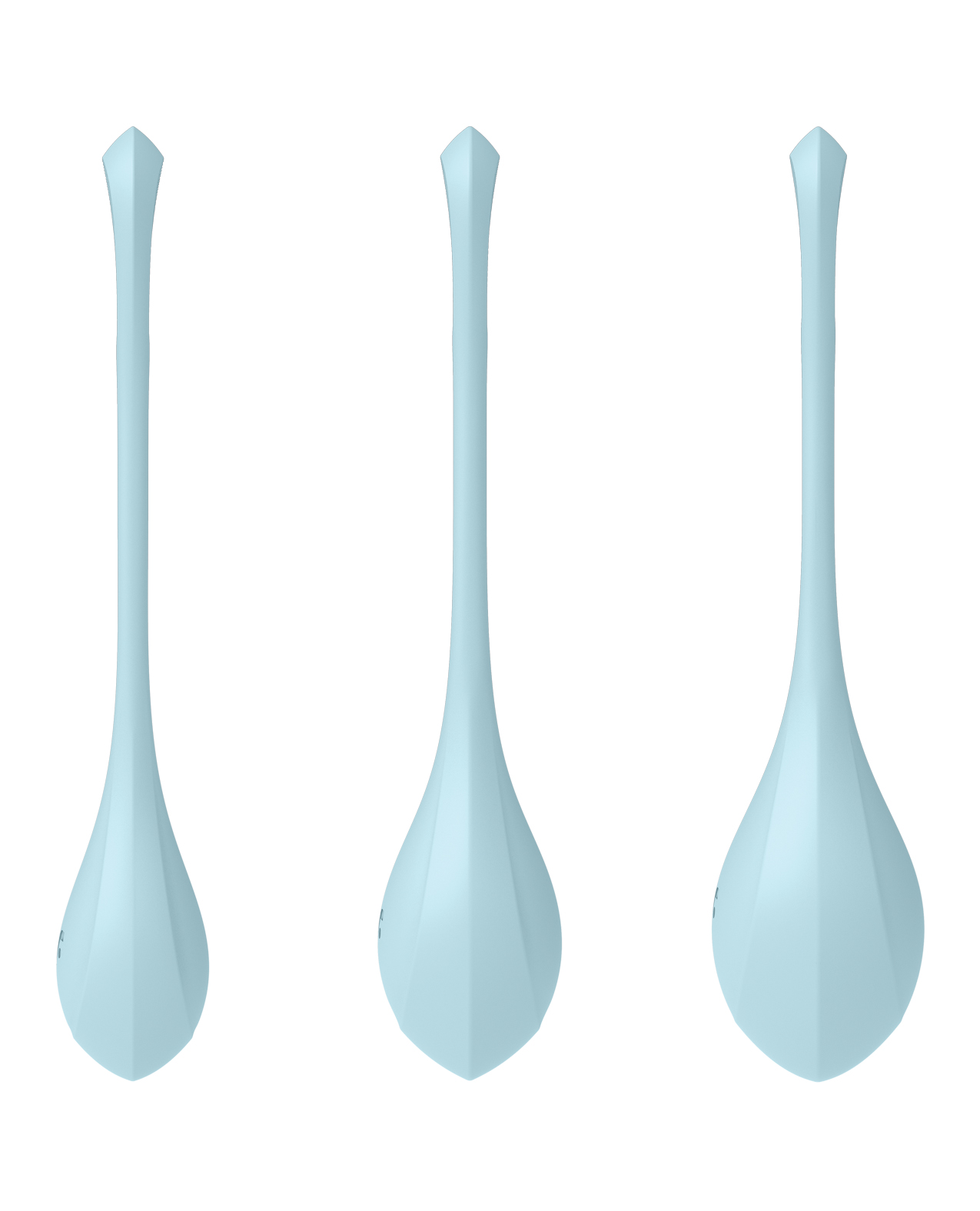 Satisfyer Yoni Power 2 Balls Training Set - Light Blue - Image 2